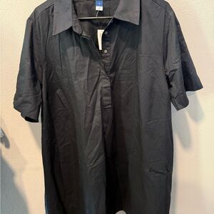 Old Navy Women's Black Button Down Shirt